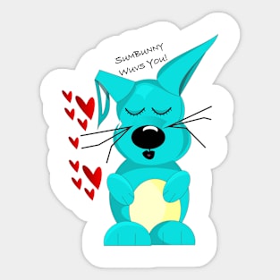 Bunny Luvs Sticker